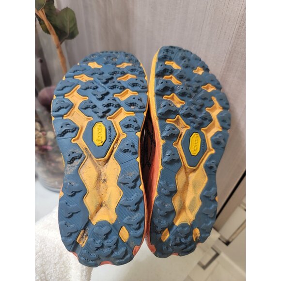 Hoka One One Speedgoat 5 Womens 6 Shoes Blue Running Sneaker Lace Up - Picture 5 of 8